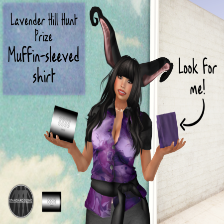 even.flow - Muffin-Sleeved Shirt _lavender_